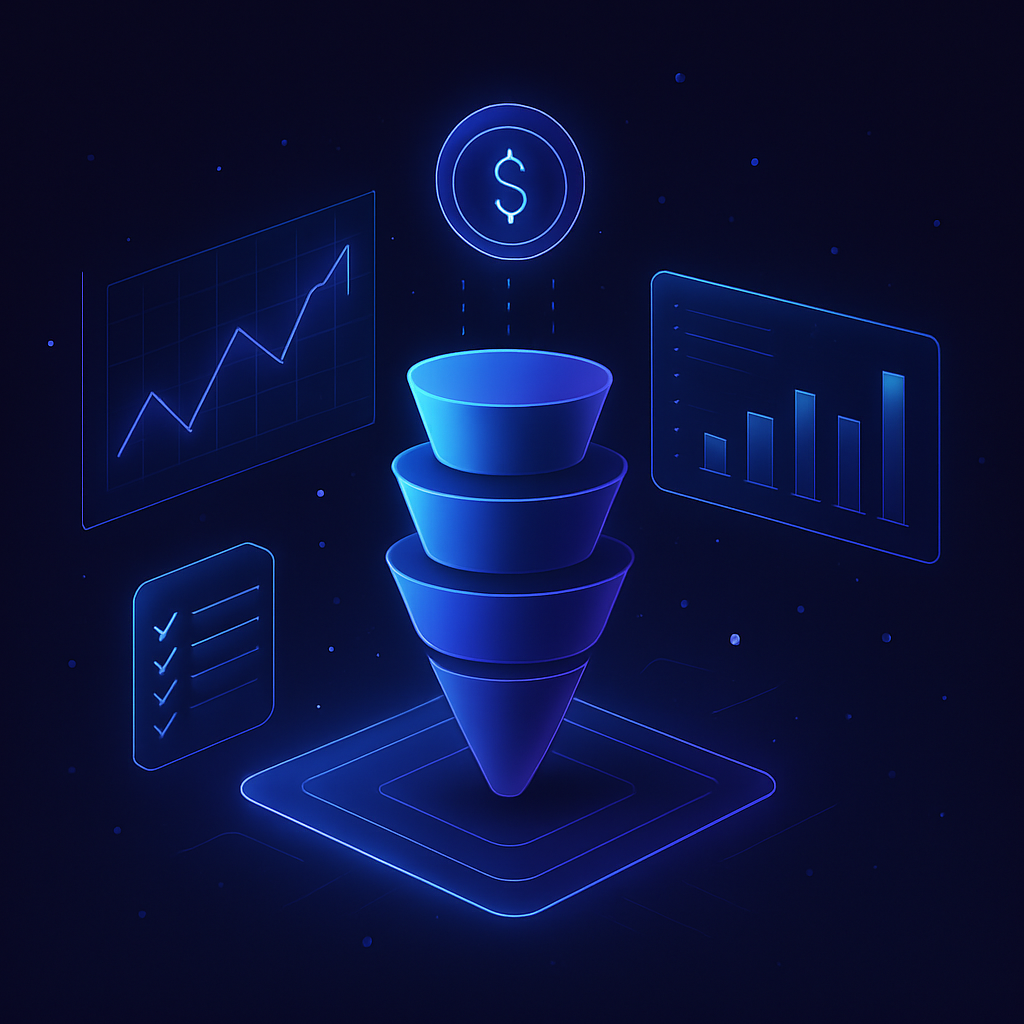 AI-Powered Sales Automation Dashboard showing pipeline management, revenue forecasting, and automated follow-up sequences